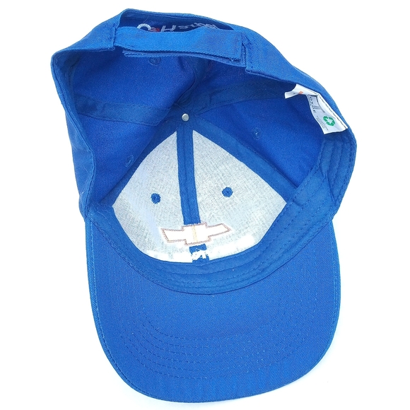 - Blue CHEVROLET Baseball Cap Adjustable EUC - Picture 3 of 4